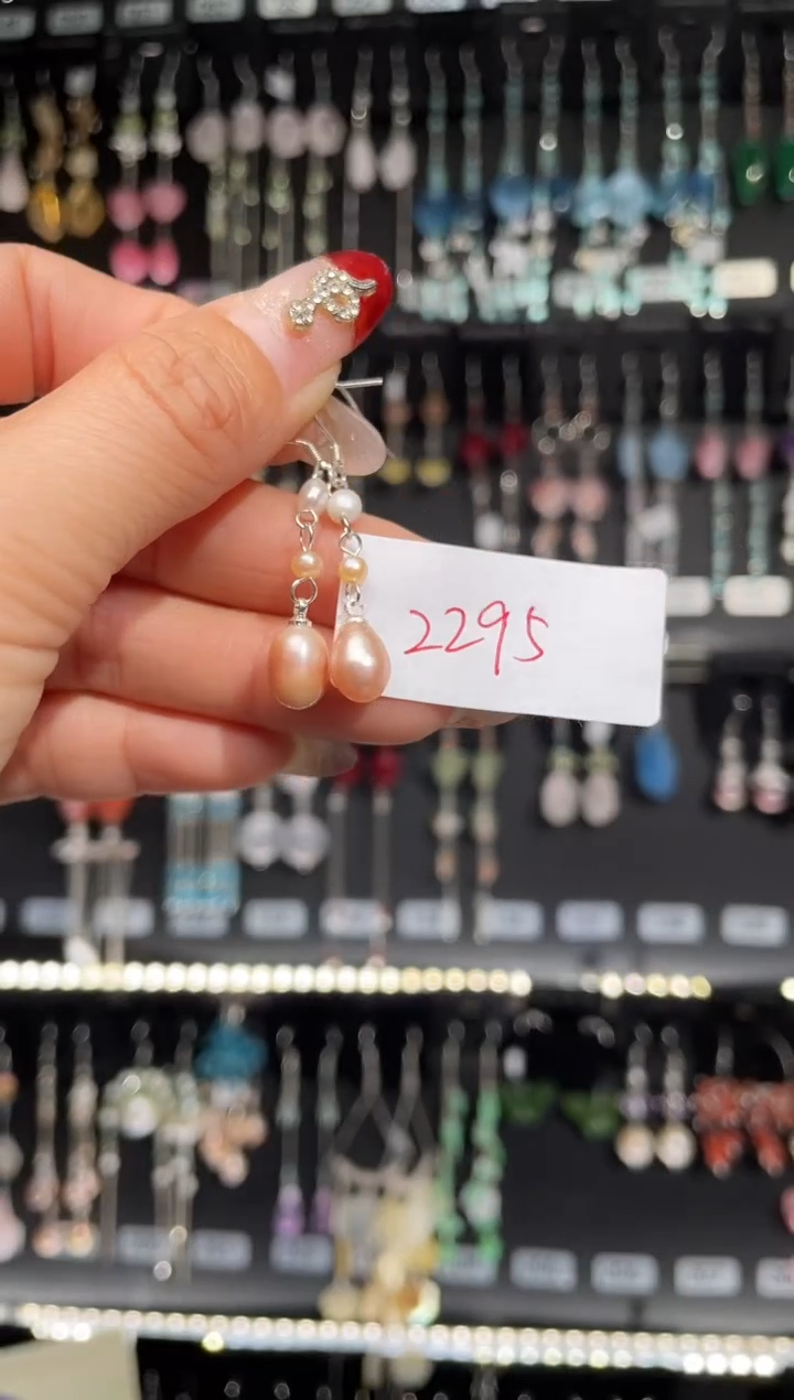 【闪购商品】紫晶耳饰银S925镶嵌喜欢拍