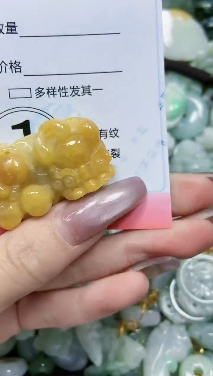 【闪购商品】翡翠颈饰未镶嵌闪购0100564