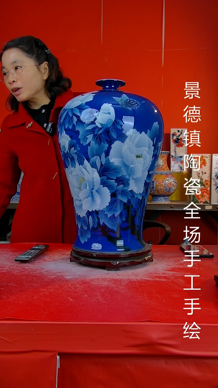 摆件陶瓷景德镇陶瓷 全场手工手绘