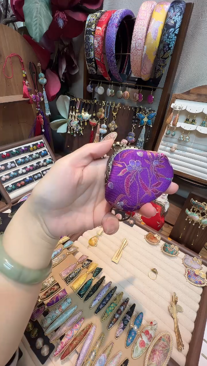 【孤品车11.28】三马桂花金鱼迷你零钱包