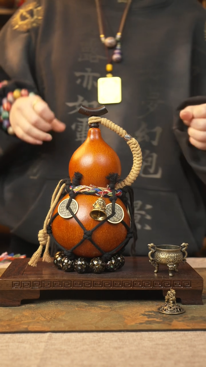 【闪购商品】106大漆葫芦一物一拍记500ml