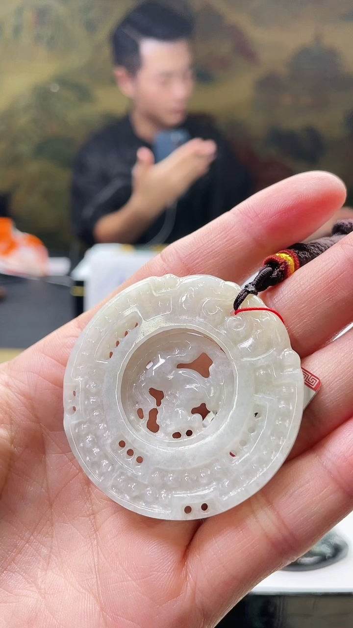 颈饰未镶嵌翡翠金澜翡翠11.29
