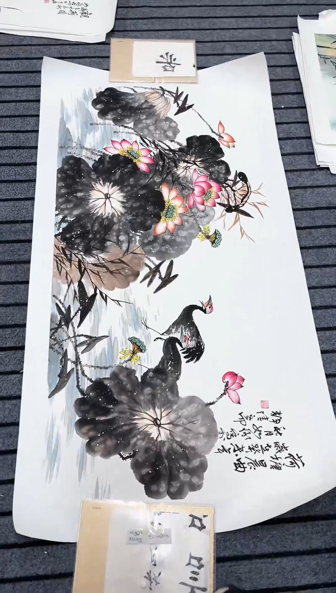 精品国画花鸟作品