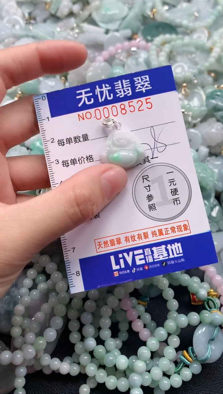 颈饰未镶嵌翡翠8525