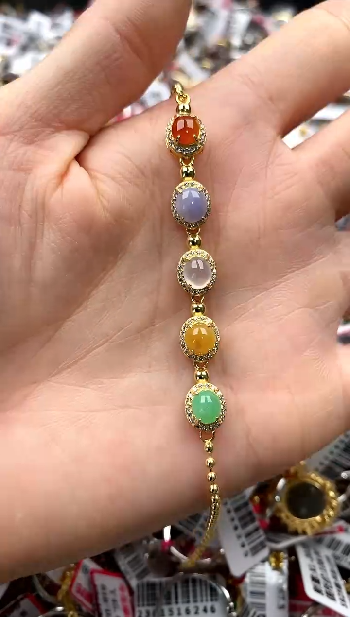 【闪购商品】翡翠戒指银S925镶嵌444444444    4