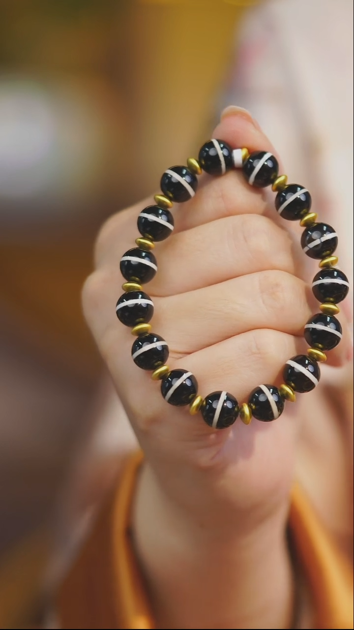 玛瑙/玉髓手串未镶嵌多样性发一