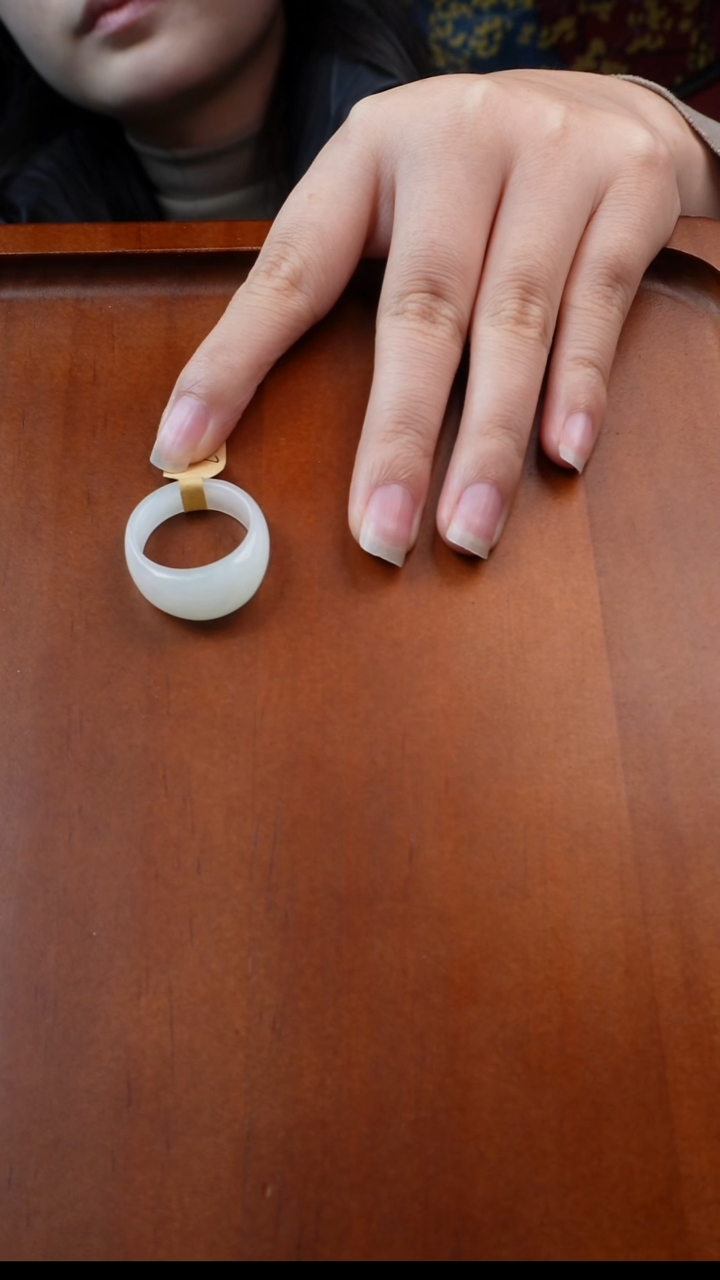 未镶嵌戒指和田玉没*20.3