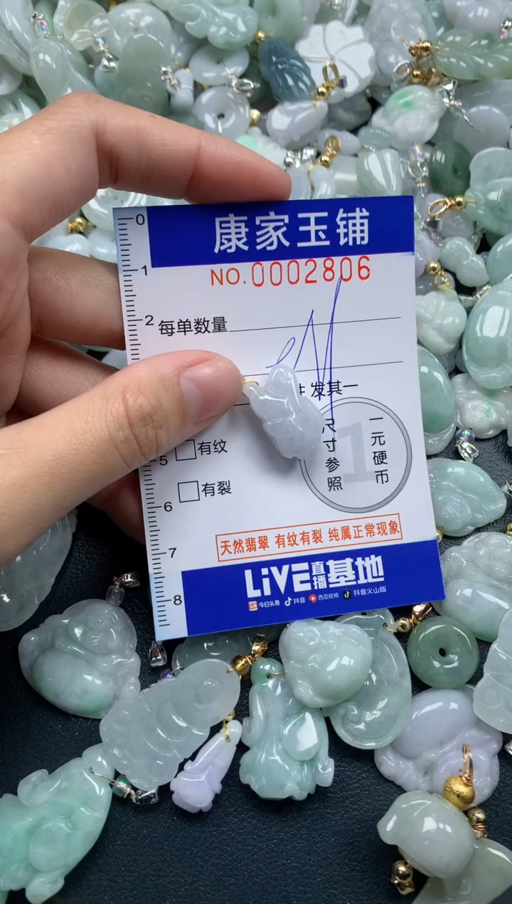 颈饰未镶嵌翡翠2806