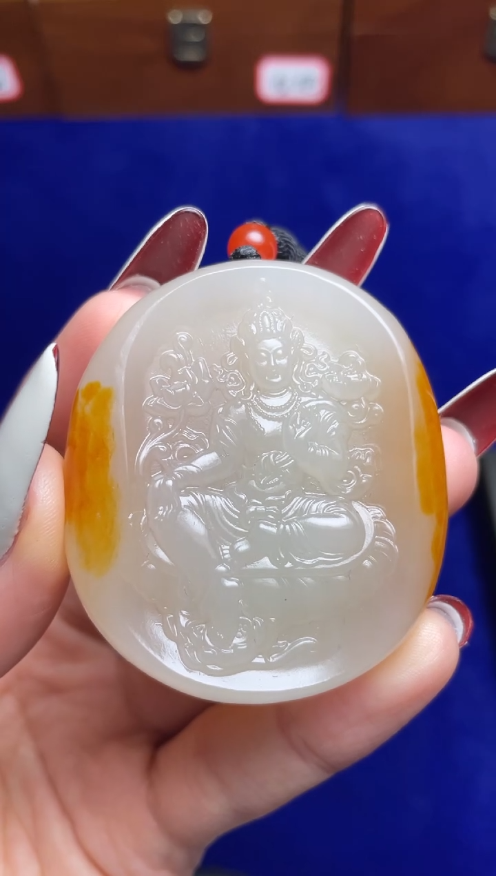 未镶嵌和田玉挂件S***爷和田玉