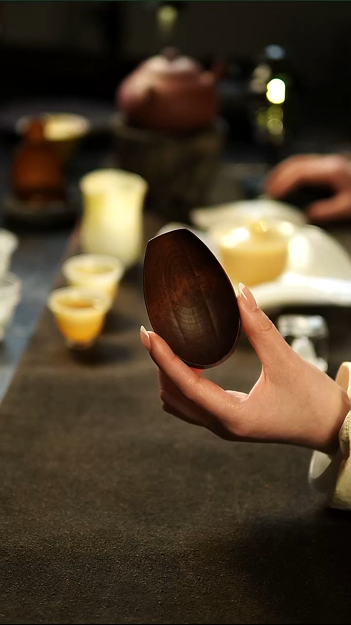 赤具整木挖凿茶则