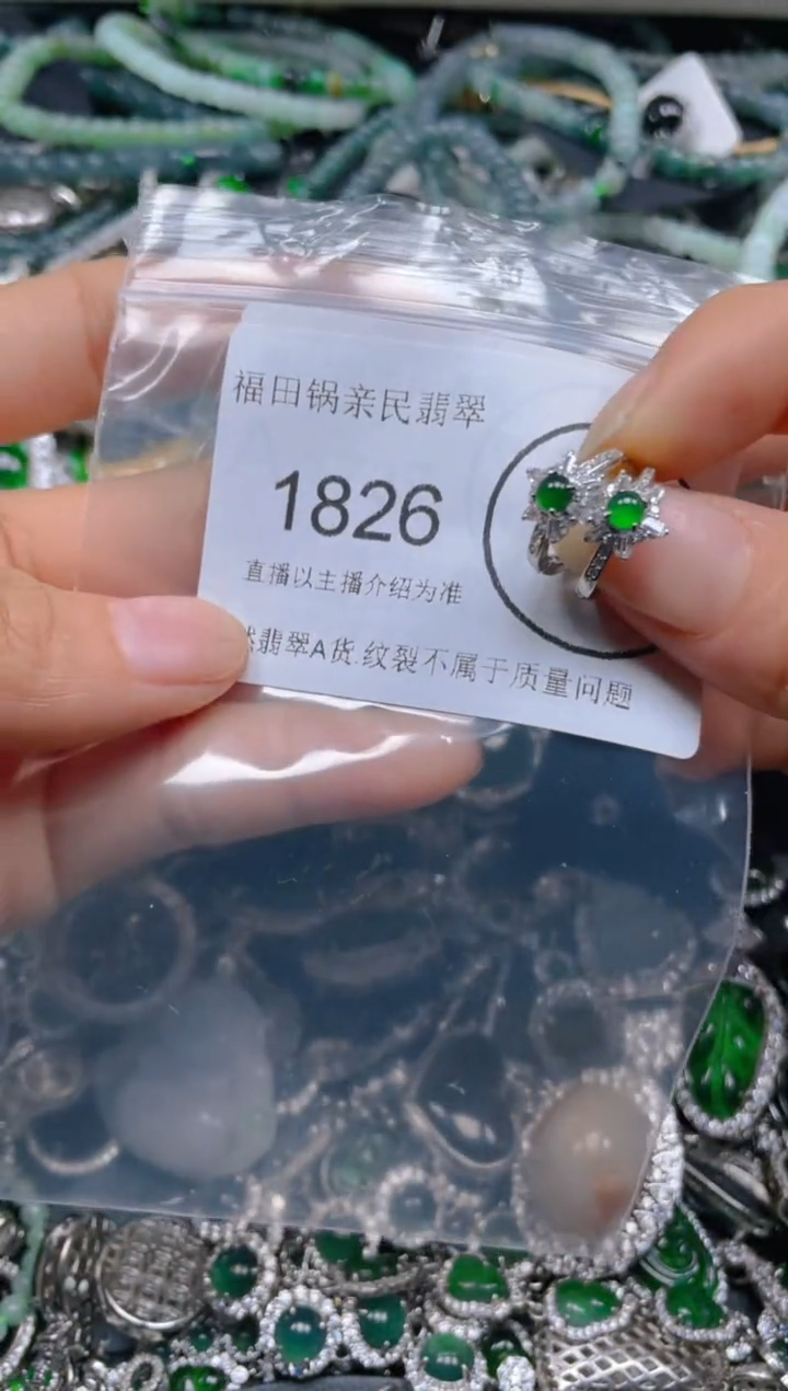 【闪购商品】翡翠吊坠(不含链)未镶嵌1826