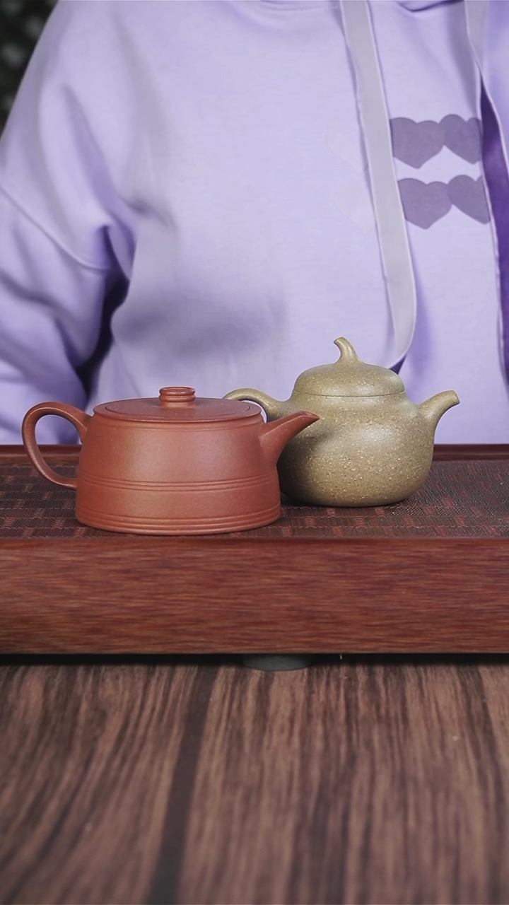 【闪购商品】紫砂茶壶老段泥茄瓜+老朱泥哲钰