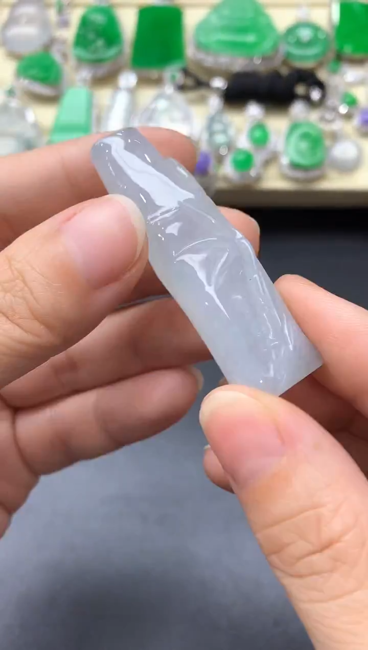 颈饰未镶嵌翡翠168-中国好珍宝