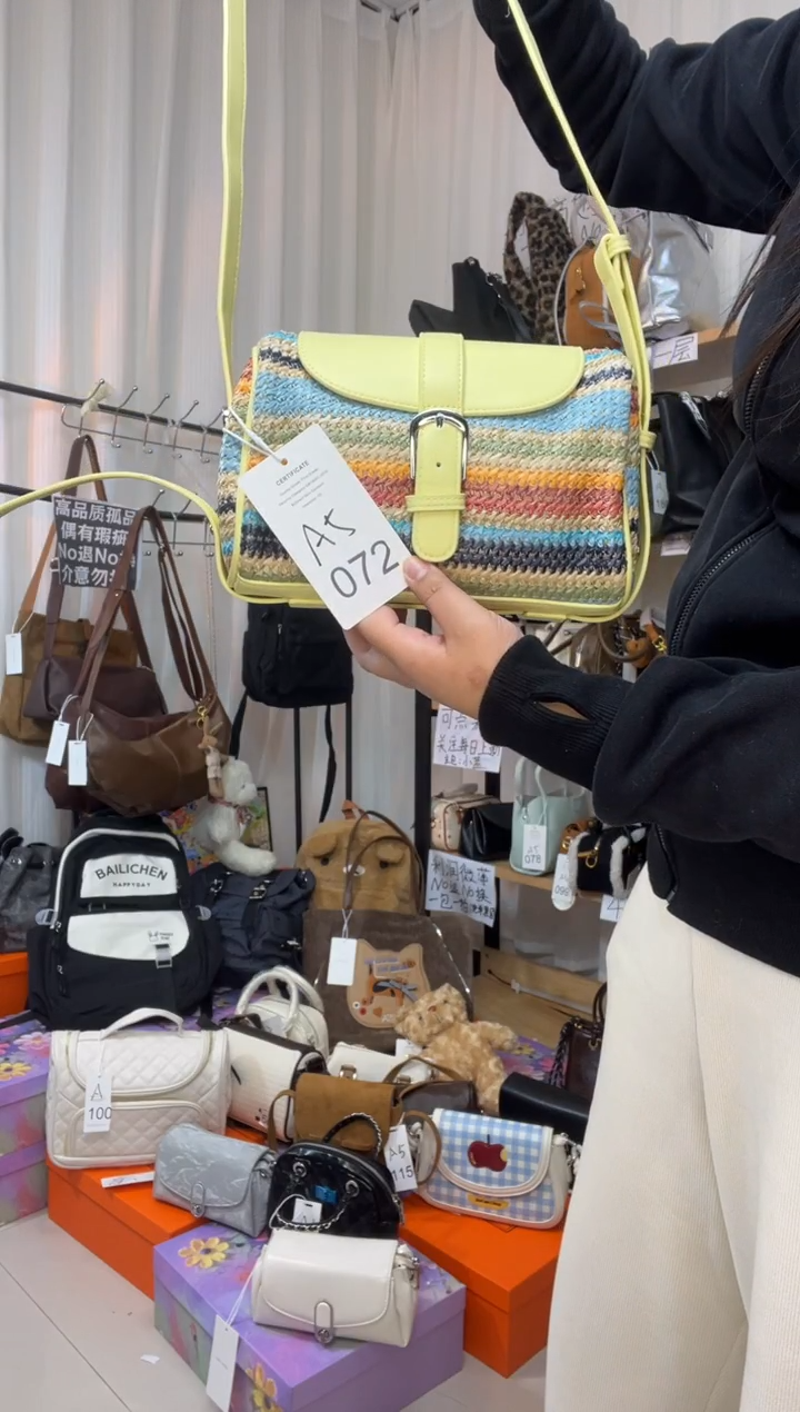 PU小蓝孤品包包（默认微瑕）072