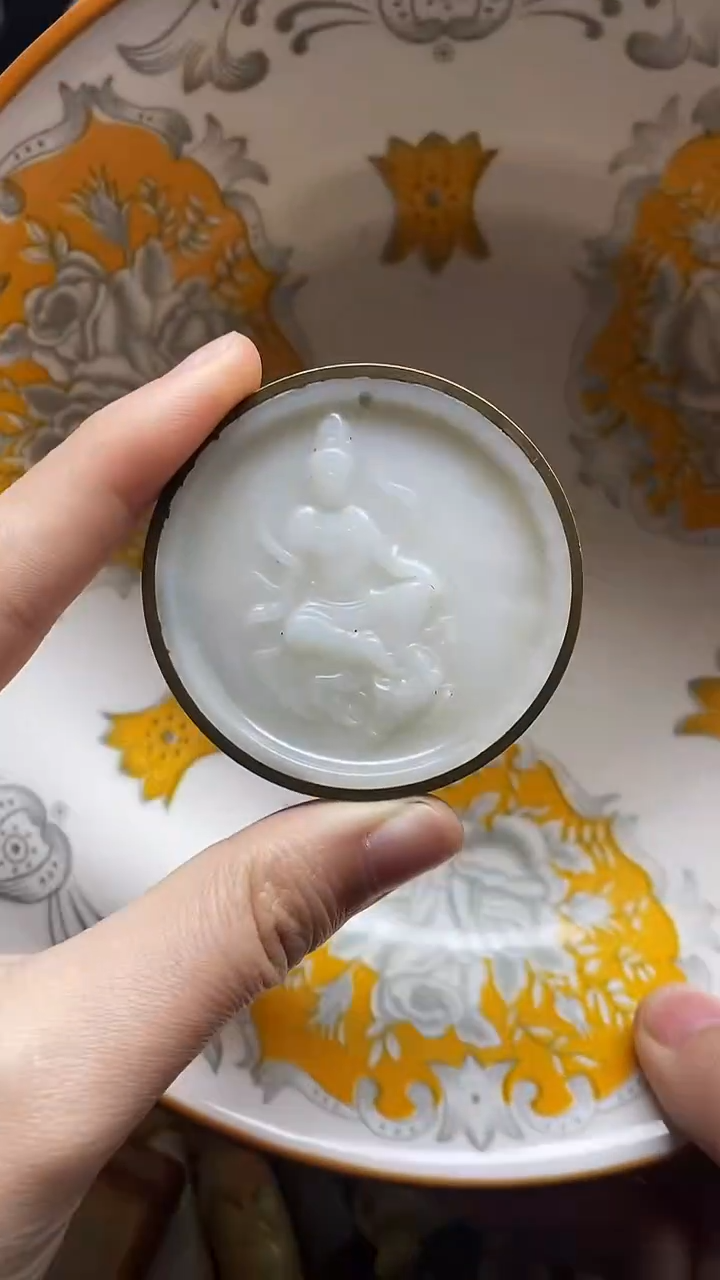 【闪购商品】瓷片瓷片 瓷器 摆件1个