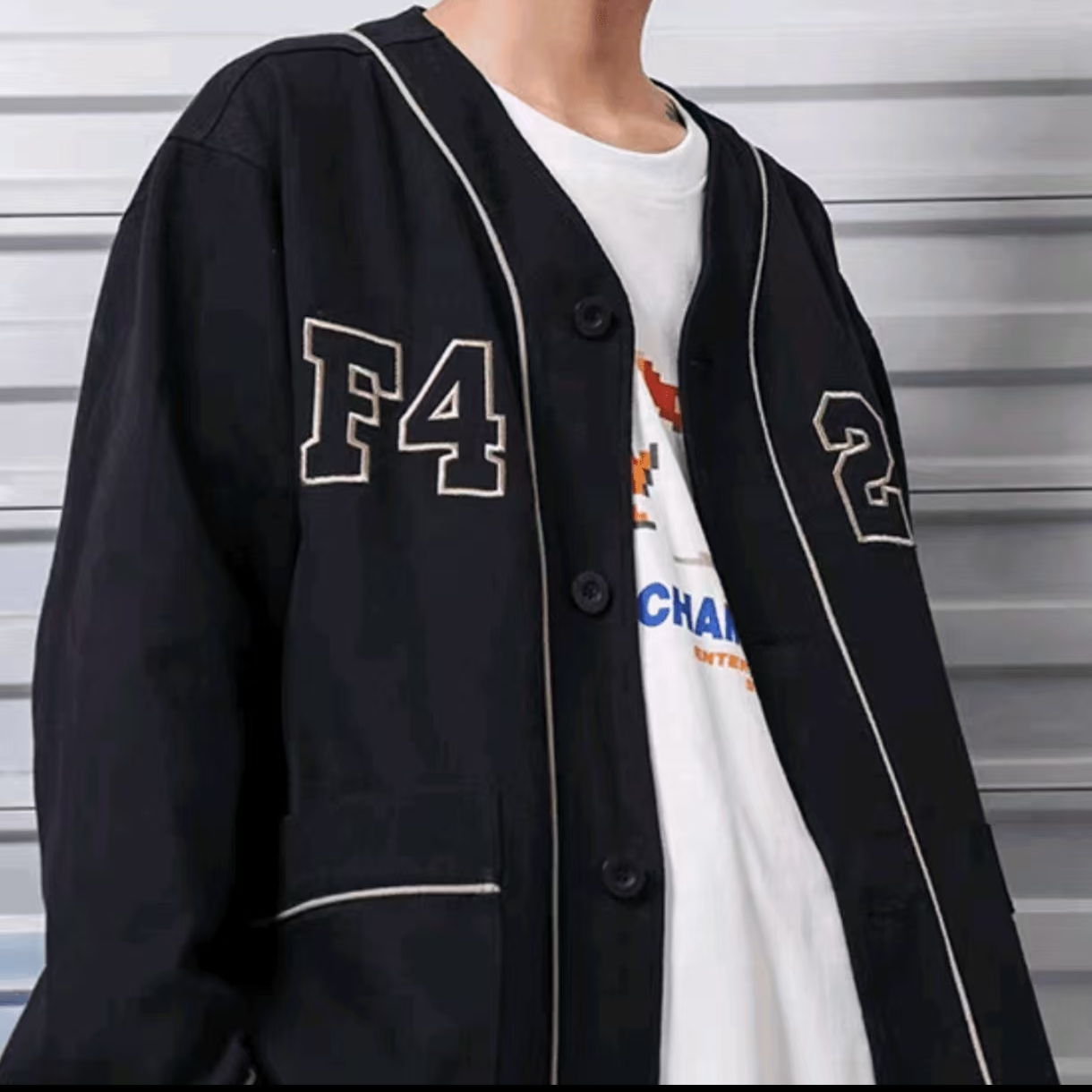 6家 春季牛仔棒球服  吼吼生