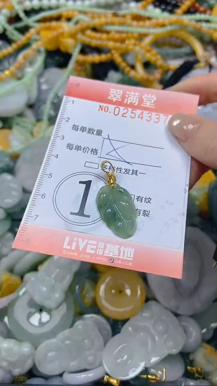 未镶嵌挂件翡翠闪购0254337