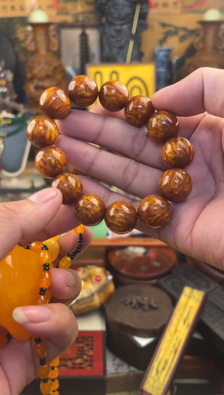 滴血莲花菩提把件 三三甄选