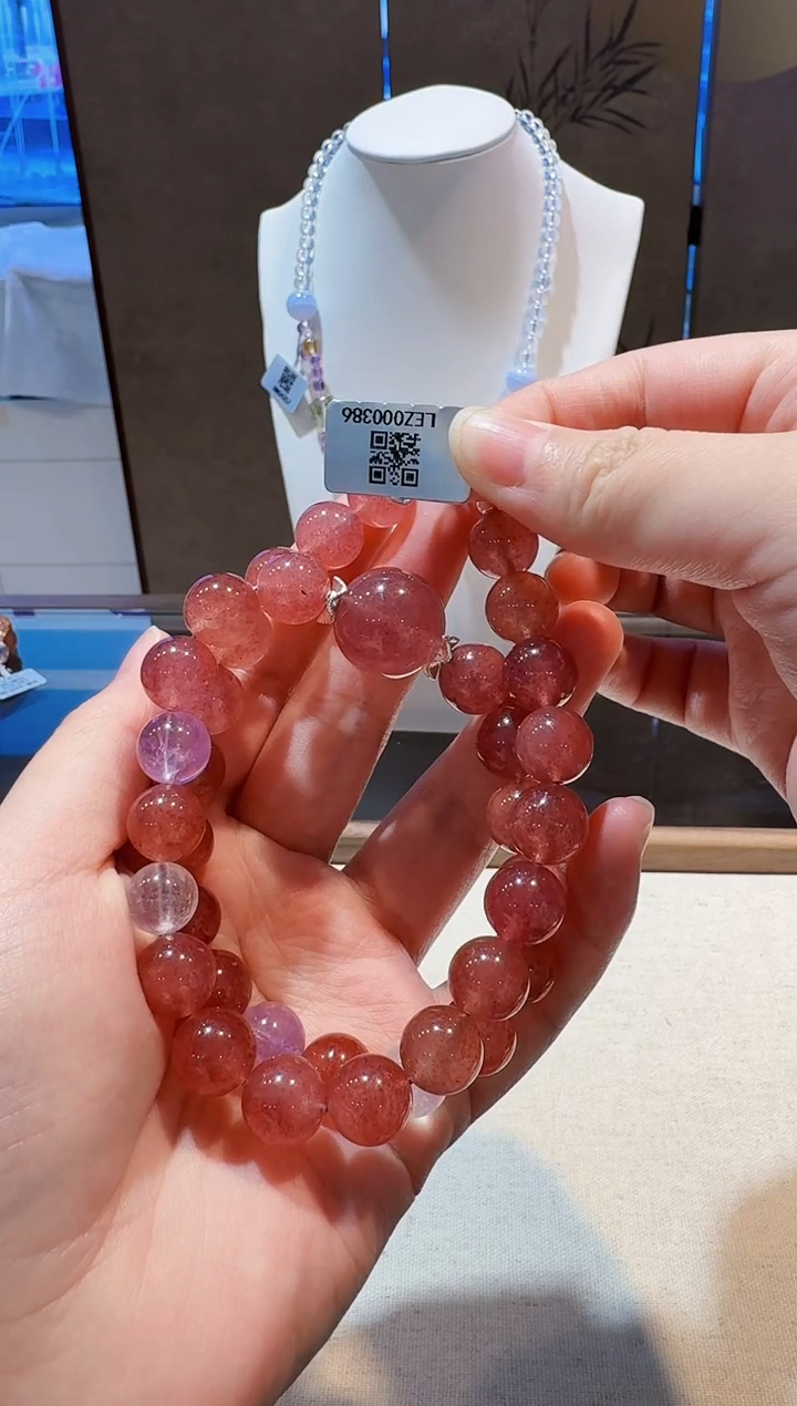 未镶嵌手链石英质玉 手串