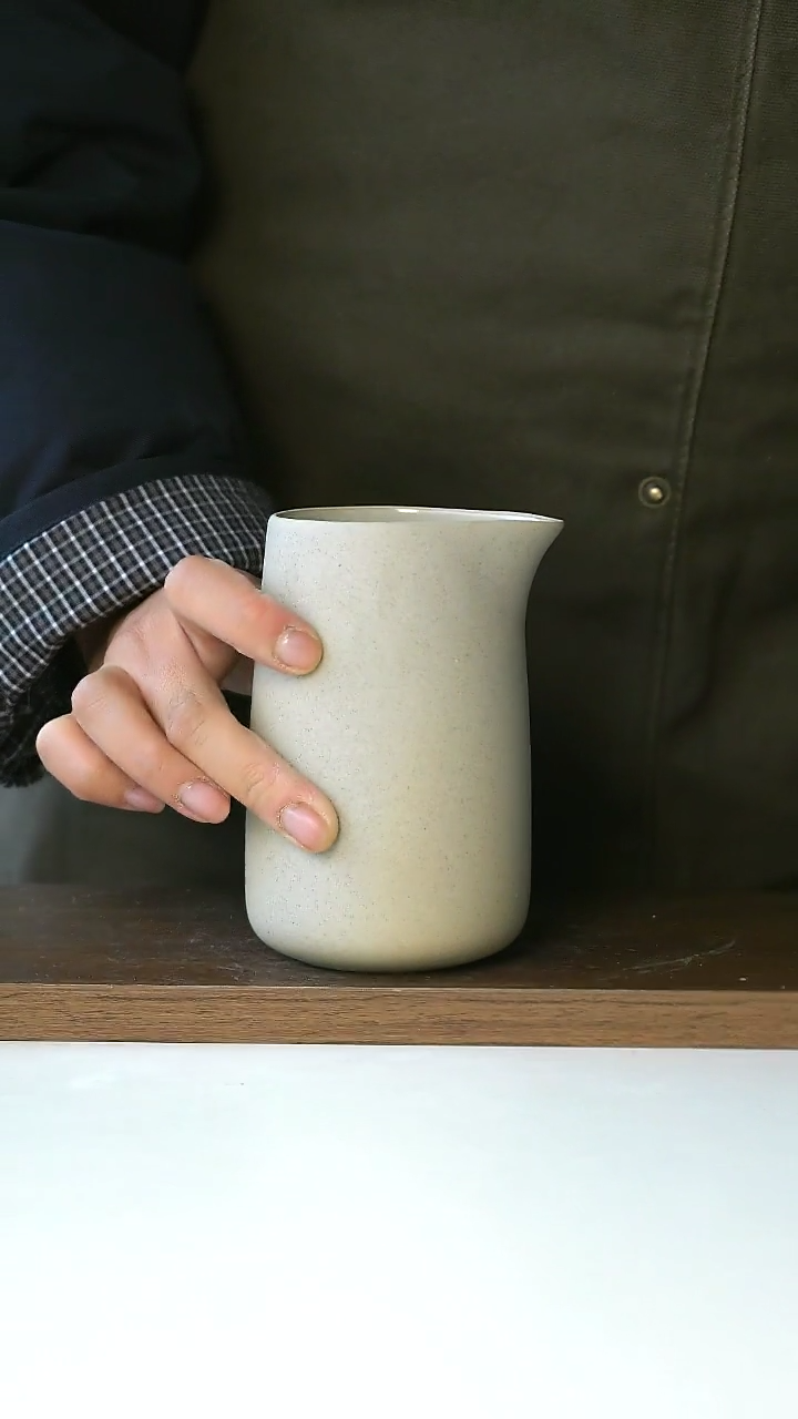 【闪购商品】陶瓷粗陶奶壶@4-2@