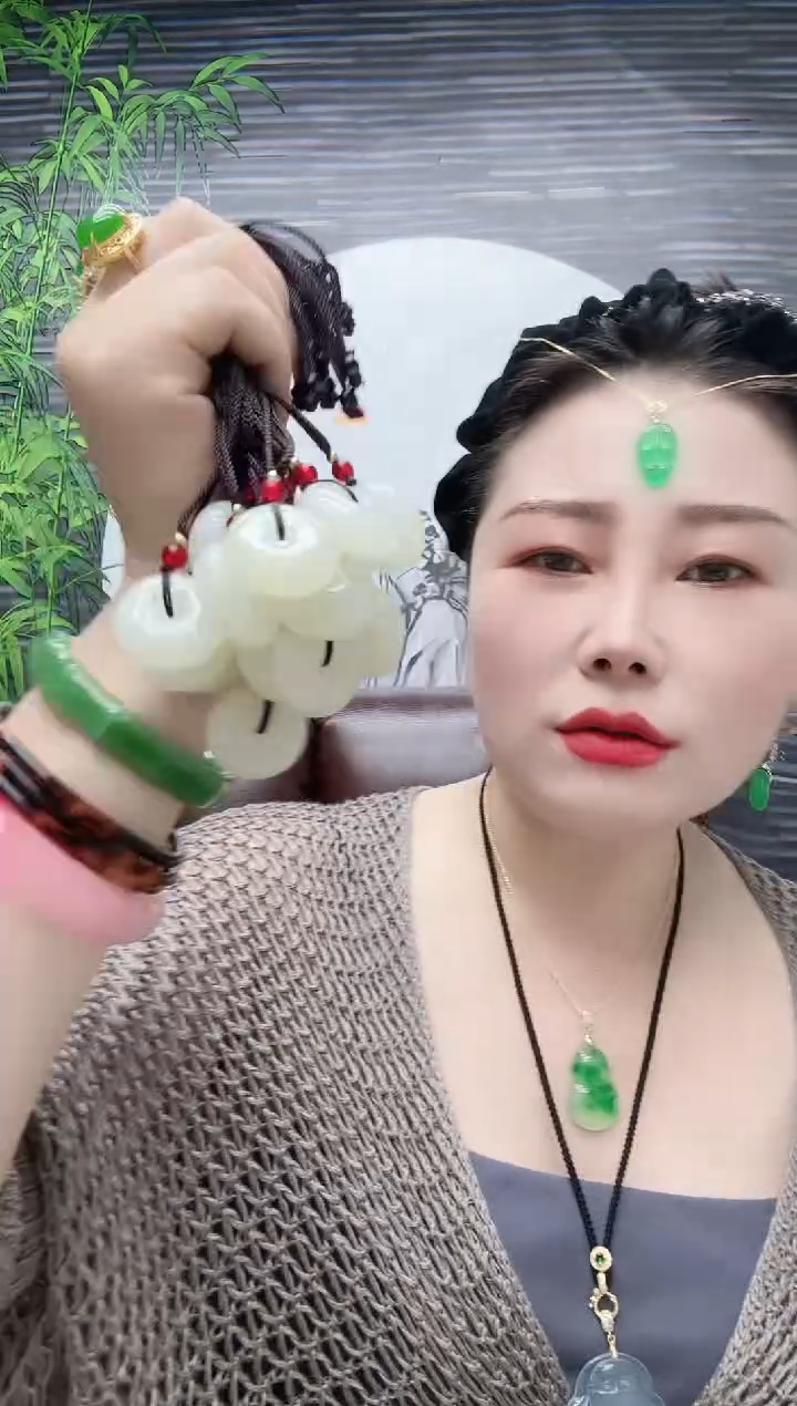 高货羊脂平安扣吊坠