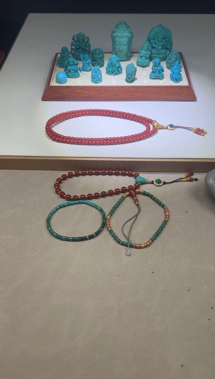 【闪购商品】和田玉（碧玉）手串手串18K金镶嵌手串手串