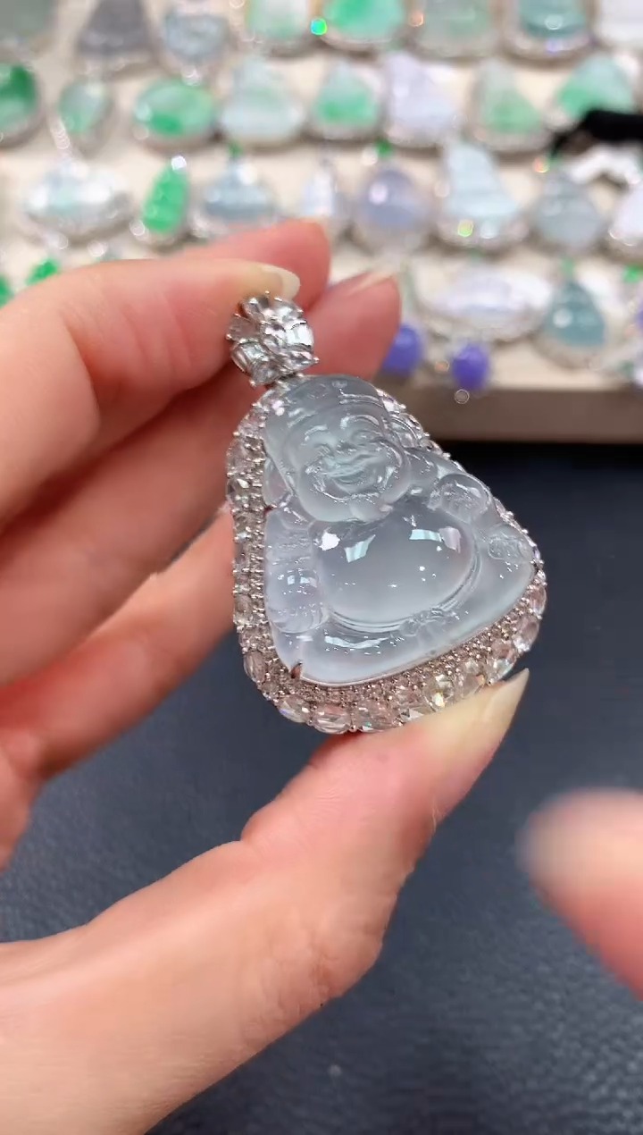 【闪购商品】翡翠吊坠(不含链)未镶嵌v999   