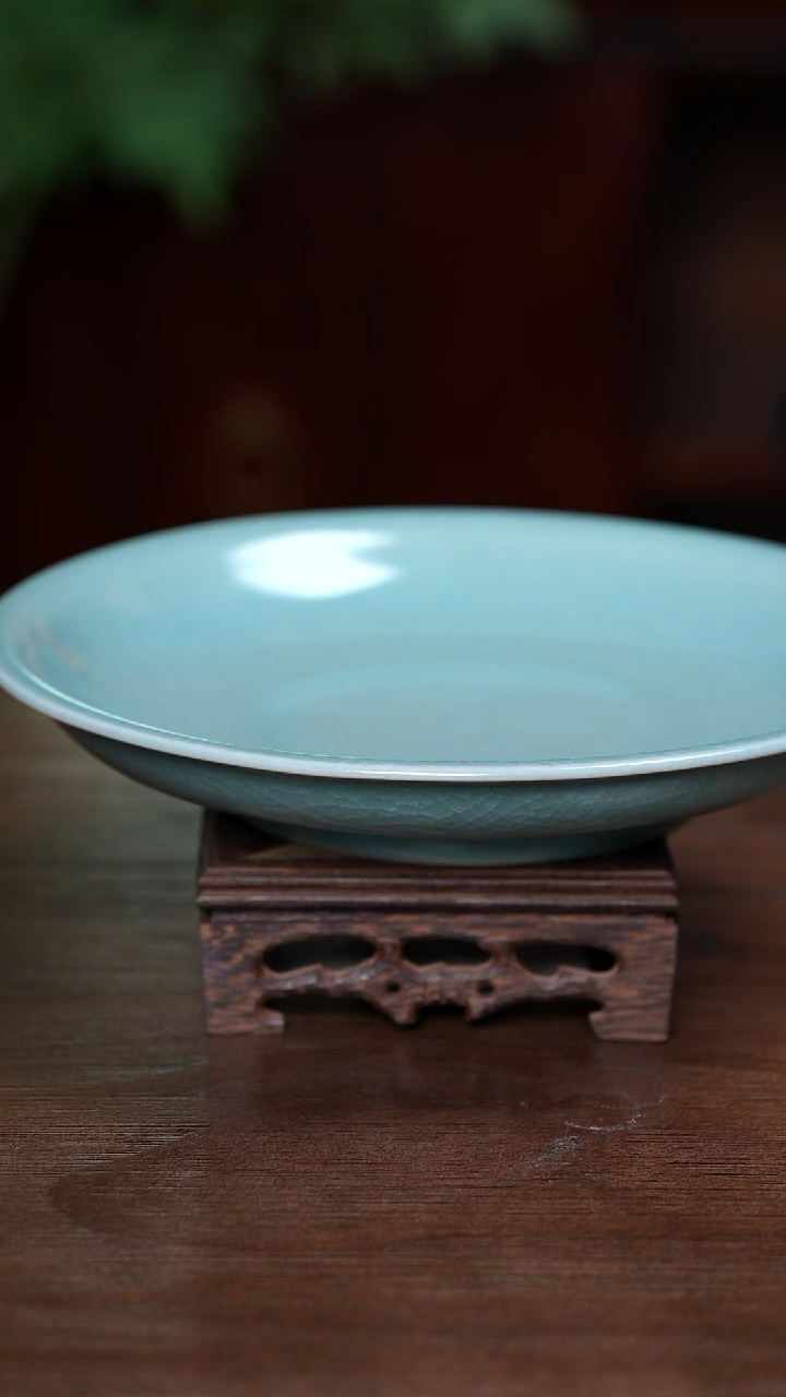 【闪购商品】L·宝丰宋官窑汝瓷盘子