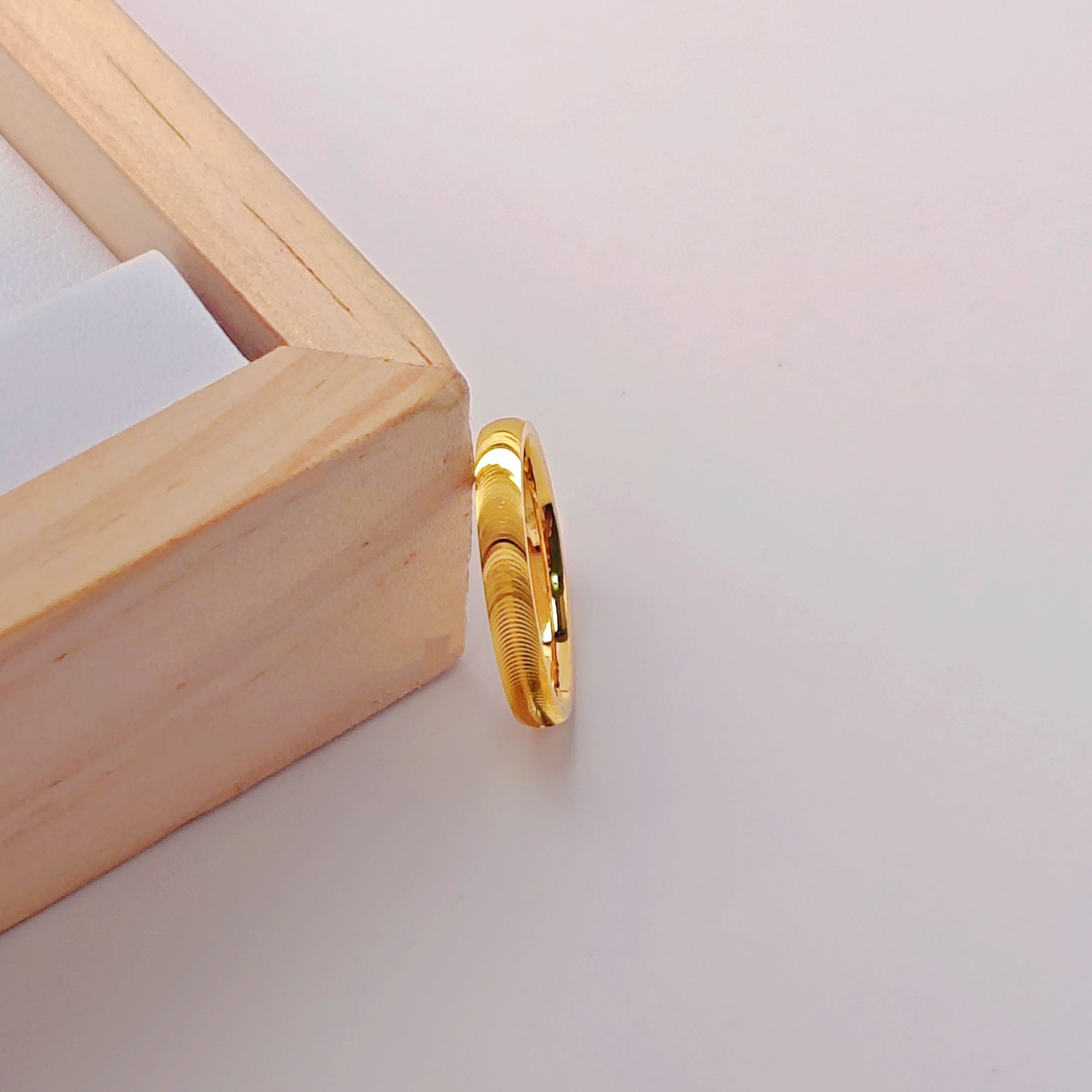 5D足金999 水贝猫眼戒指轻奢贵气送姐妹生日