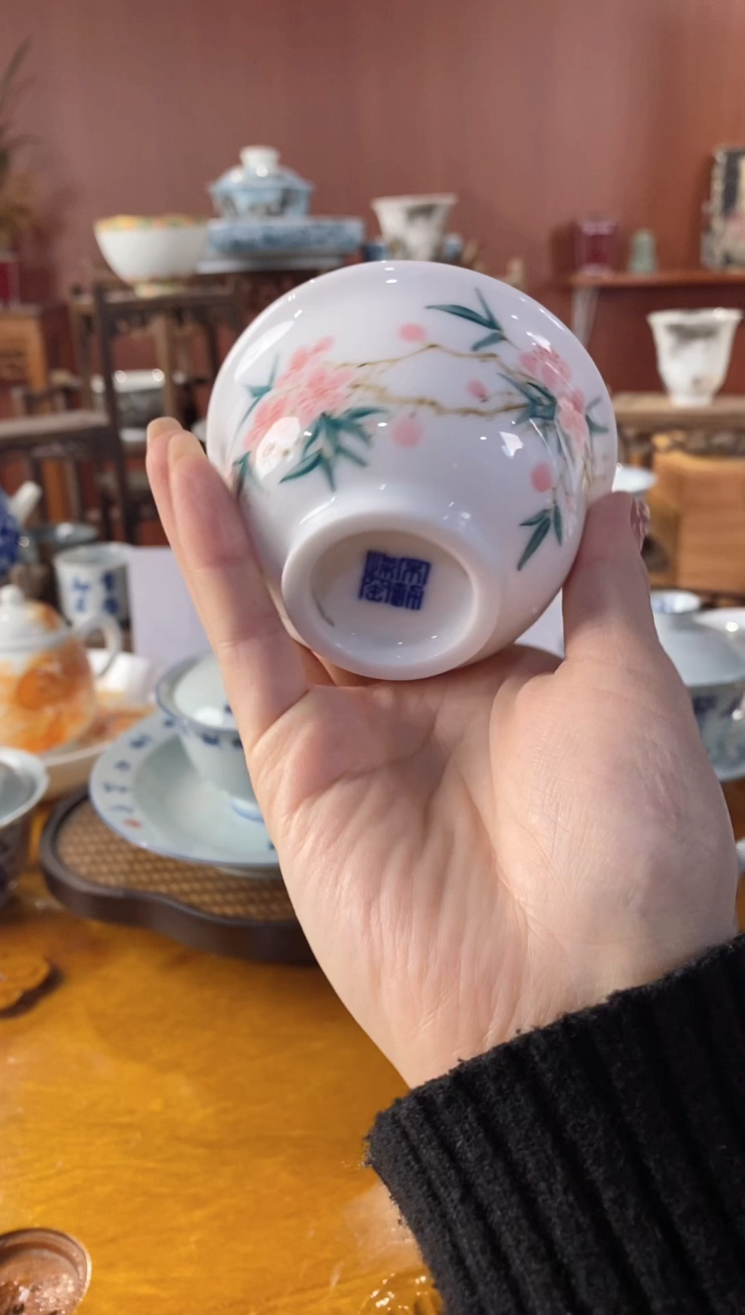 【闪购商品】杯景德镇陶瓷一个////