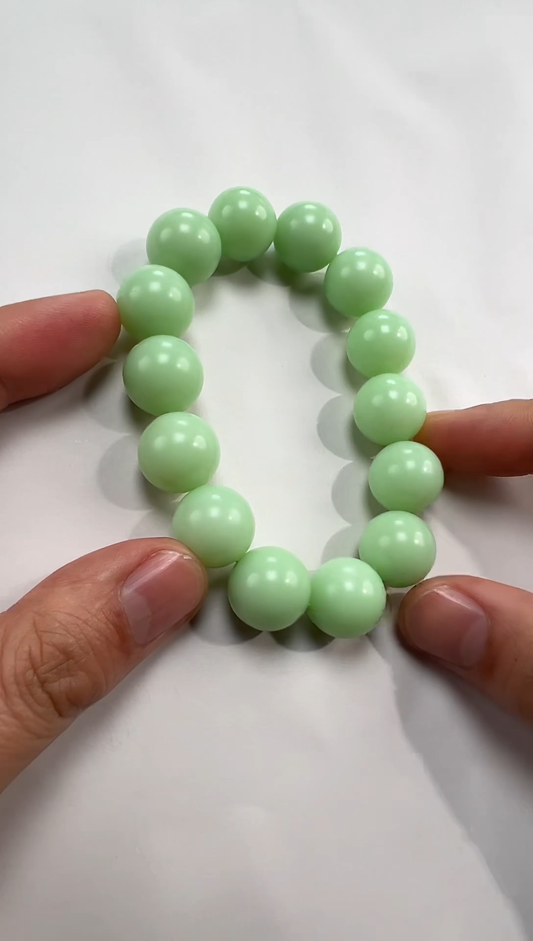 未镶嵌手串和田玉用****2和田玉精品圆珠手串