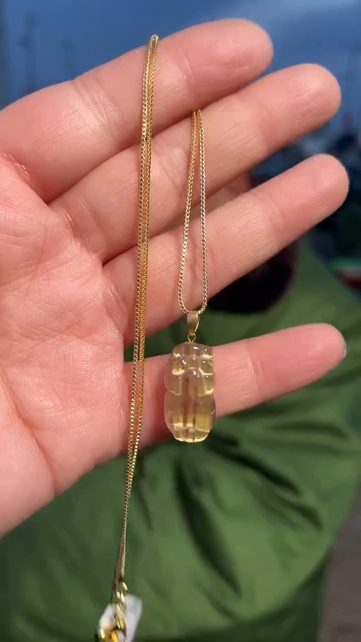 【闪购商品】发晶吊坠(赠链)未镶嵌天然钛晶多样性发一