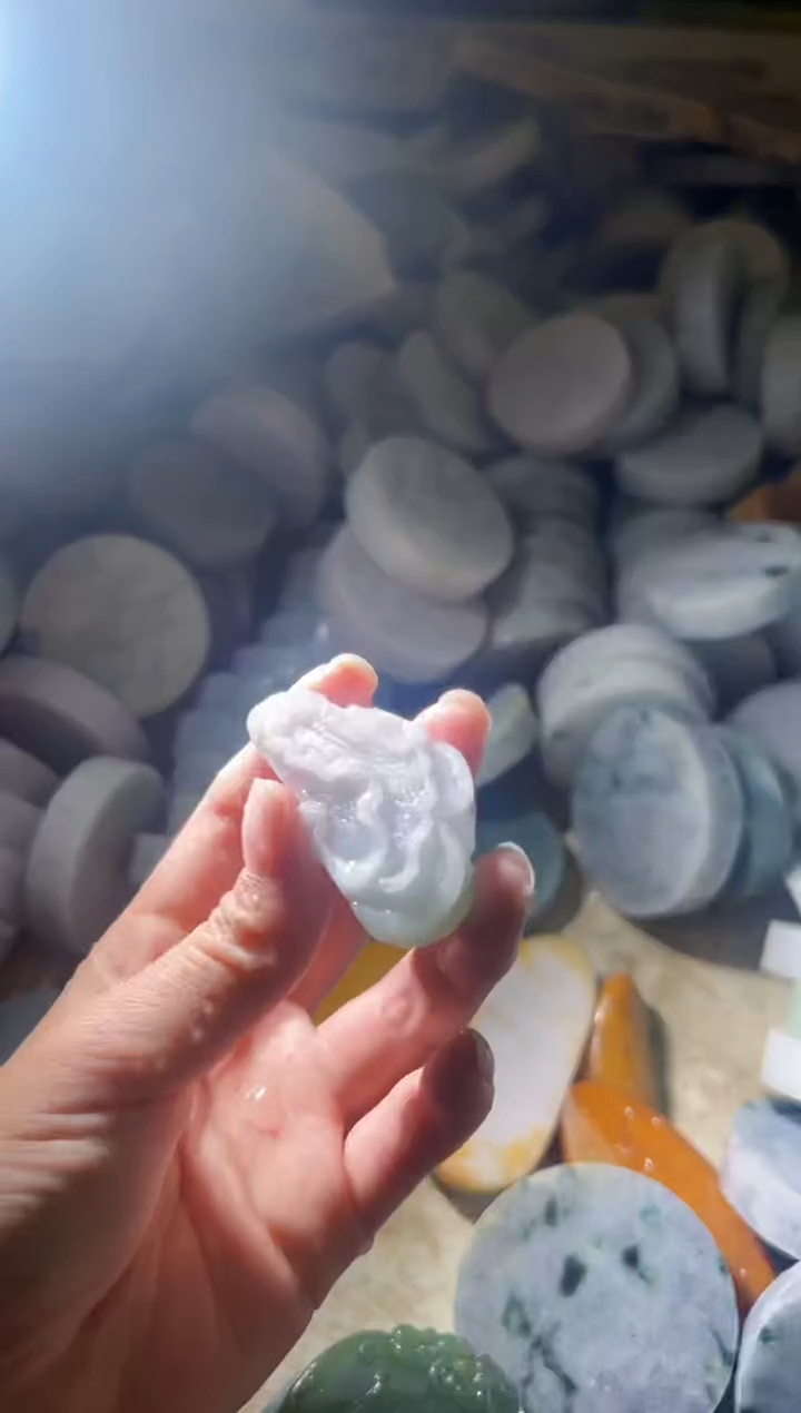 【闪购商品】翡翠颈饰未镶嵌翡翠A货小蒋101