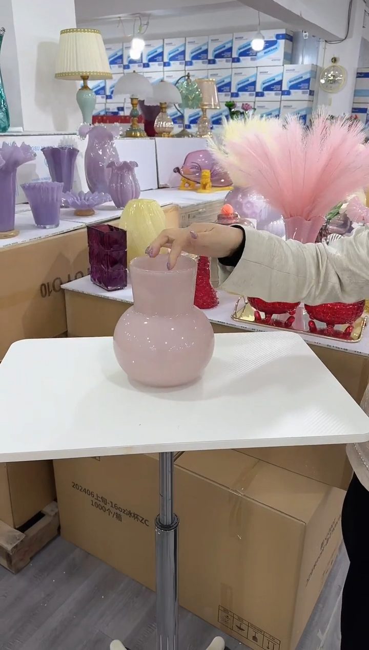 【闪购商品】无铅玻璃静姐花器N-品18