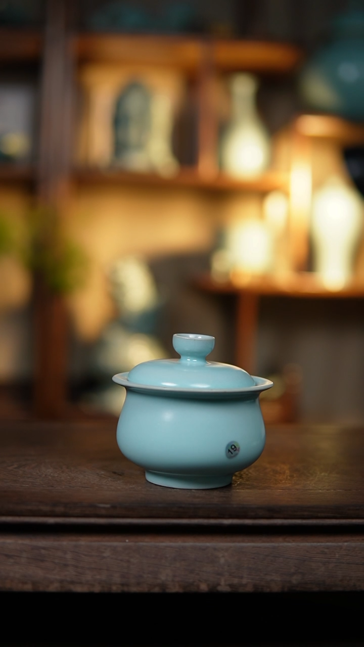 【闪购商品】杯仿古纯手工布袋碗大瑕19