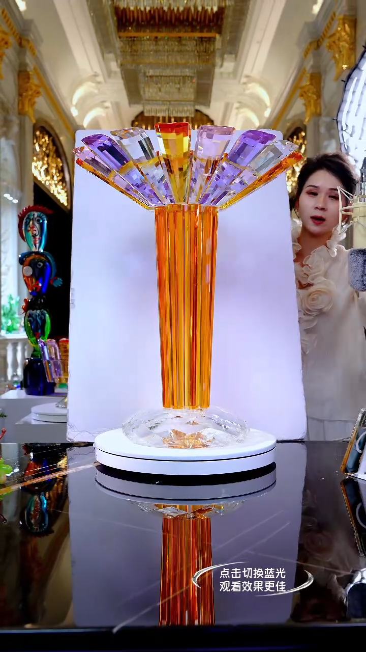 摆件琉璃LF0268璀璨边几