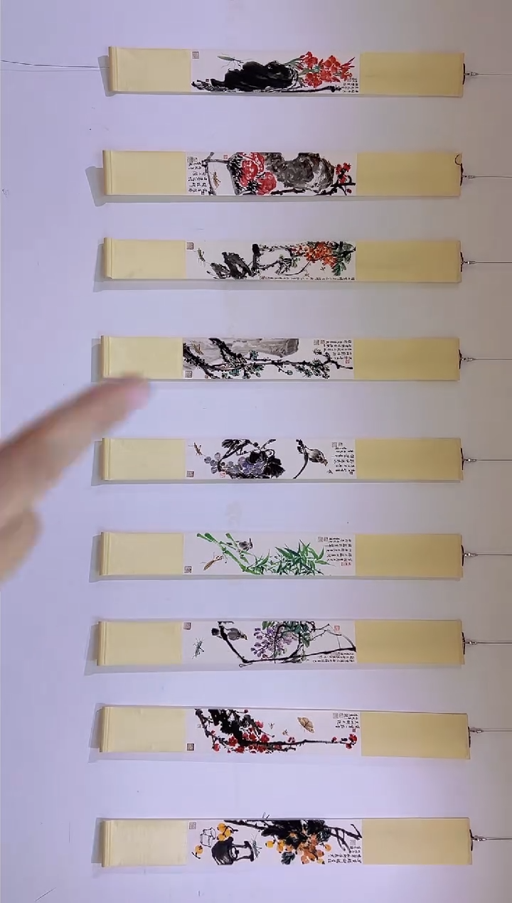 【闪购商品】绘画李克瑛-24平尺-条屏作品