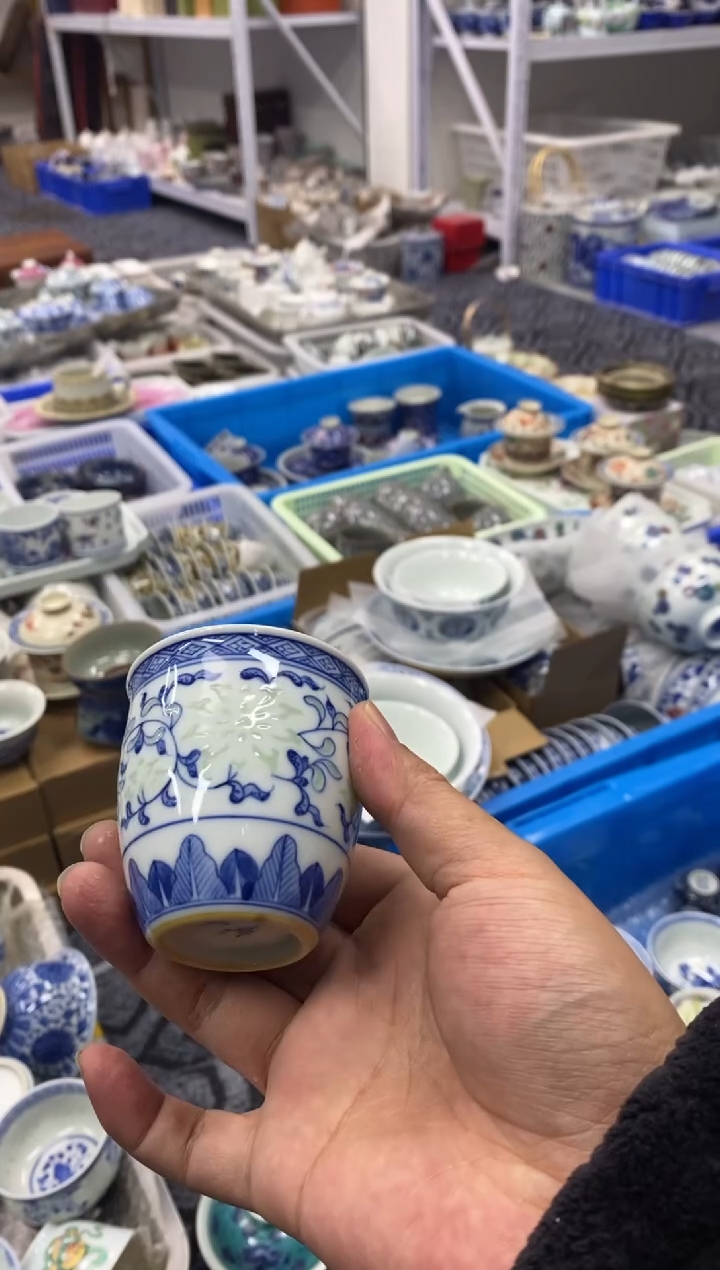 摆件陶景德陶瓷茶具容量约70