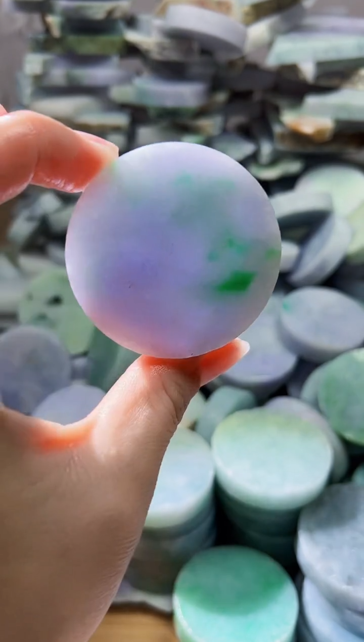裸石翡翠天然翡翠A货玉 南 499