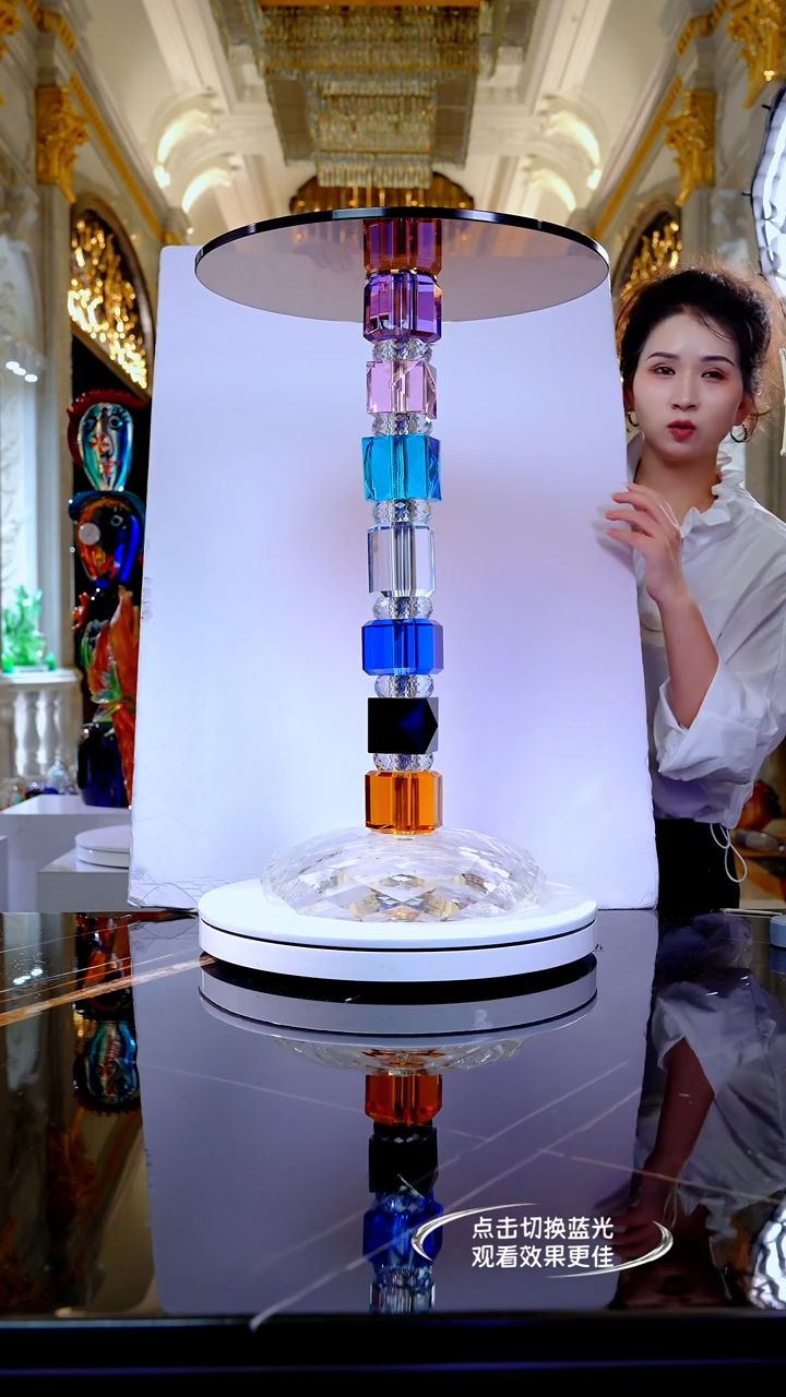 琉璃摆件LF0206艺术边几