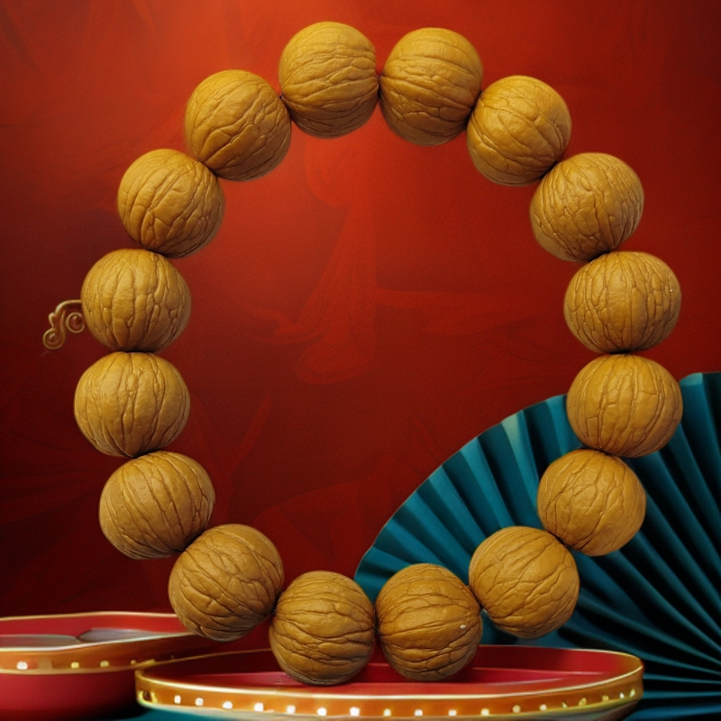 猴赛磊文玩 聚宝盆鲨鱼猴头手串