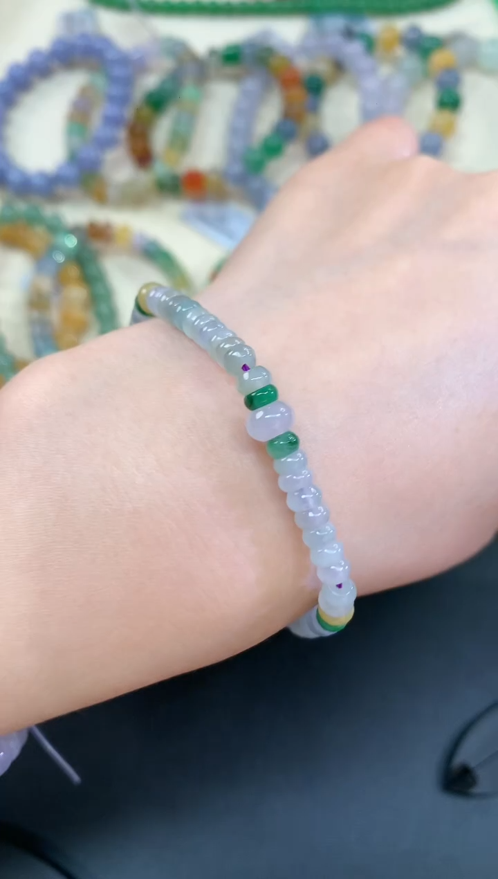 【闪购商品】翡翠手串未镶嵌A672|98+0