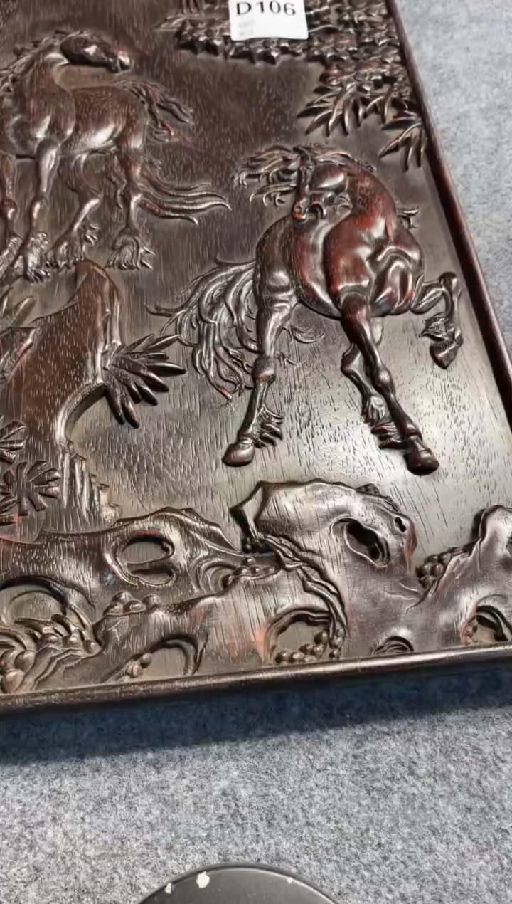 【闪购商品】花梨木类拆件雕刻板 以直播间截图为准D106
