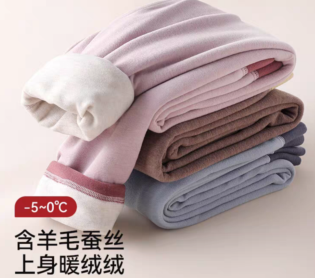 预  大庆仓【Y】儿童保暖裤双层校服打底神器保暖裤库位P7-10