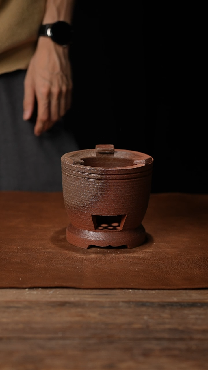 005窑变落灰炭炉