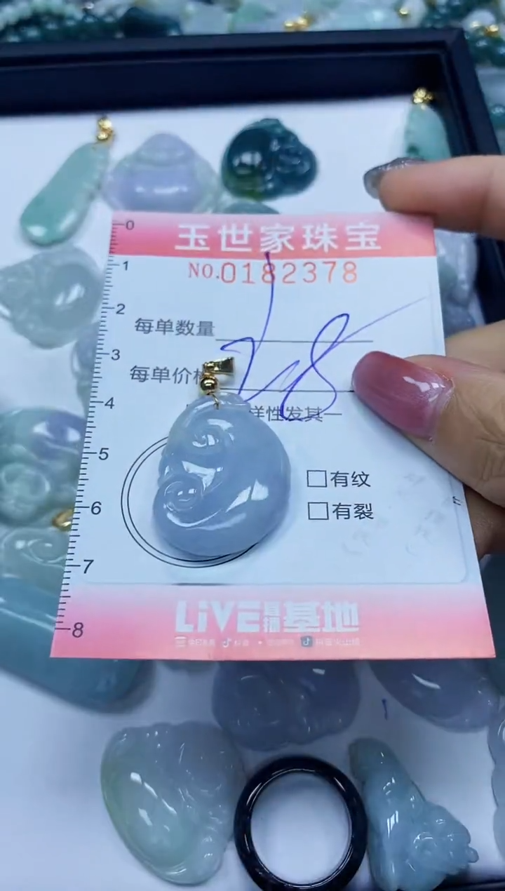 【闪购商品】翡翠颈饰未镶嵌闪购0182378