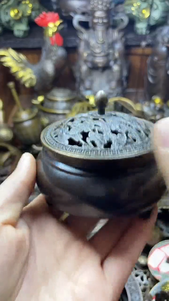 闪购链接，点击下单，有运费险，铜摆件