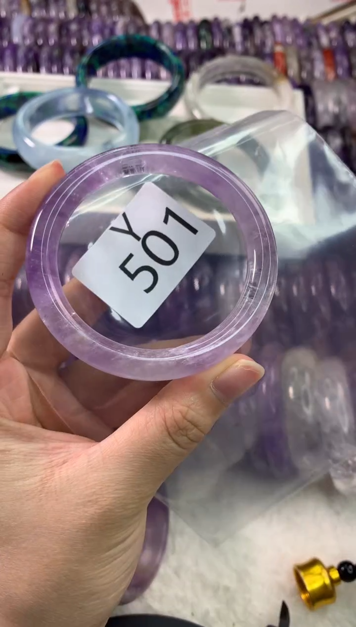 【闪购商品】水晶水晶手镯Y未镶嵌501-55