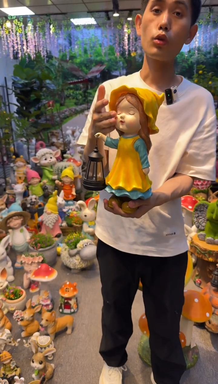 无花朵花园庭院摆件&00&