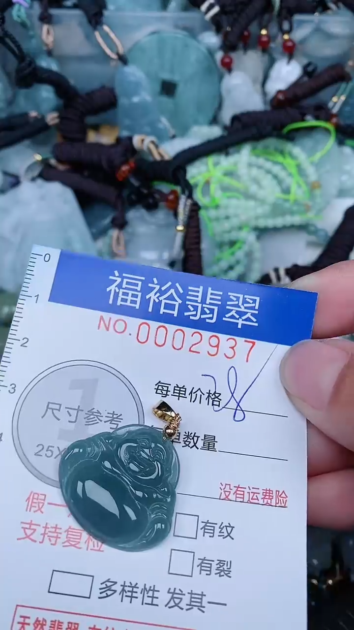 【闪购商品】翡翠颈饰未镶嵌...0002937